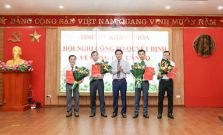 Khánh Hòa: Kiện toàn nhiều vị trí lãnh đạo chủ chốt trong hệ thống chính trị