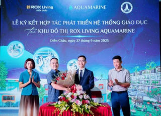 ROX Living Aquamarine: Dấu mốc hợp tác đưa Montessori Vinh vào khu đô thị kiểu mẫu