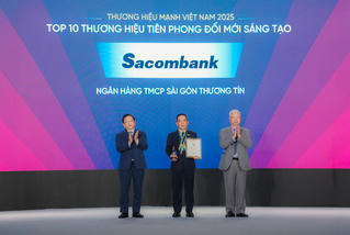 14 năm liên tiếp, Sacombank giữ vững danh hiệu Thương hiệu mạnh Việt Nam