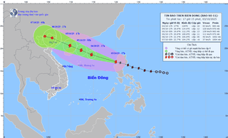 Bão Matmo đã vào Biển Đông, dự báo hai kịch bản ảnh hưởng đến đất liền