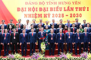 Đại hội đại biểu Đảng bộ tỉnh Hưng Yên lần thứ I, nhiệm kỳ 2025 - 2030 đã thành công tốt đẹp