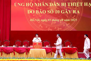 Đảng uỷ Công an Trung ương, Bộ Công an phát động ủng hộ nhân dân bị thiệt hại do bão số 10