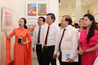 Hơn 30.000 tác phẩm tham dự Cuộc thi và Triển lãm Tranh Thiếu nhi Toàn quốc 2025 tại Hải Phòng