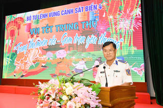BTL Vùng Cảnh sát biển 4 tổ chức Trung thu ấm áp cho con cán bộ, nhân viên đơn vị