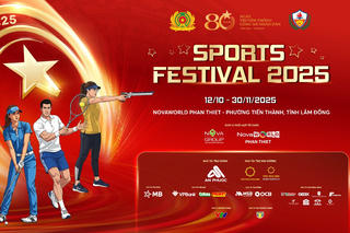 Sports Festival giai đoạn 2: Bùng nổ với Tennis, Golf, Bắn súng hơi tại NovaWorld Phan Thiet