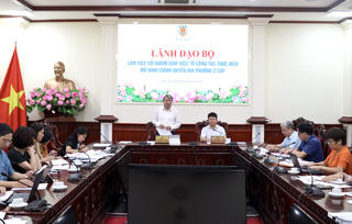 Đẩy nhanh tiến độ, nâng cao trách nhiệm trong thực hiện mô hình chính quyền địa phương hai cấp