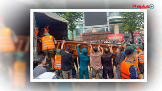 Thái Nguyên: Cảm động tình quân dân, đồng bào giữa “biển lũ”