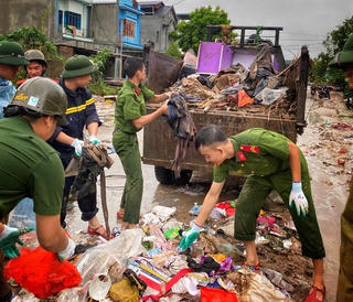 Bắc Ninh: Lên phương án ngăn ngừa ô nhiễm môi trường sau bão lũ