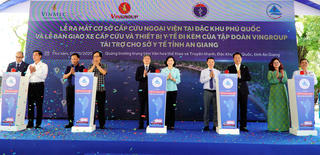 Ra mắt cơ sở cấp cứu ngoại viện chuẩn quốc tế ở đặc khu Phú Quốc, tỉnh An Giang