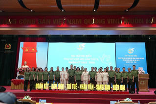 Hội Phụ nữ A05 đẩy mạnh ứng dụng công nghệ trong phong trào nữ Công an nhân dân