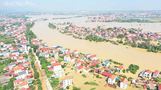 Lũ trên sông Cầu và sông Cà Lồ bắt đầu rút