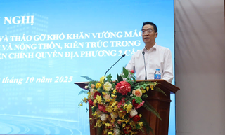 Hà Nội: Tháo gỡ vướng mắc trong công tác quy hoạch đô thị, nông thôn và kiến trúc