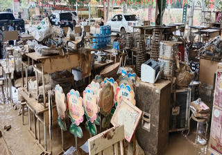 Nhiều trường học tại Lạng Sơn thiệt hại nặng nề sau bão số 11