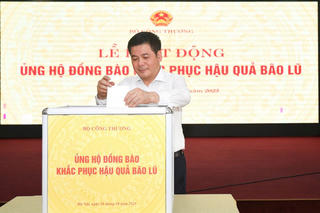 Bộ Công Thương phát động ủng hộ đồng bào khắc phục hậu quả bão lũ