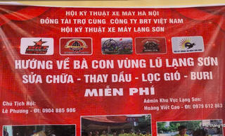 Những hành động thiết thực hỗ trợ bà con vùng lũ Lạng Sơn sau thiên tai