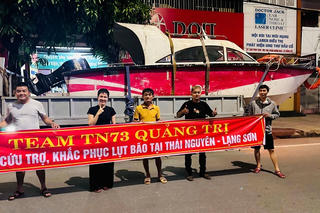 Tiếng gọi cứu hộ vang lên, TN73 phản ứng nhanh Quảng Trị lập tức lên đường