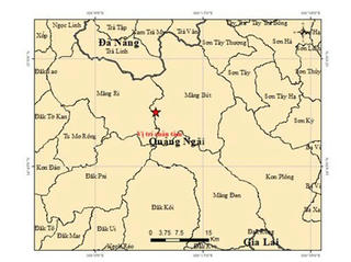 Liên tiếp 8 trận động đất rung chuyển miền núi Quảng Ngãi, người dân lo ngại