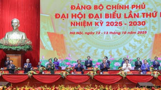 Báo cáo chính trị của Ban Chấp hành Đảng bộ Chính phủ nhiệm kỳ 2020 - 2025 trình Đại hội Đại biểu Đảng bộ Chính phủ lần thứ nhất, nhiệm kỳ 2025 - 2030