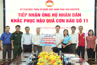 Đà Nẵng hỗ trợ 2 tỷ đồng giúp Thái Nguyên khắc phục hậu quả bão lũ