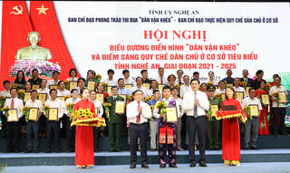 “Dân vận khéo” lan tỏa khắp Nghệ An, hơn 22.000 mô hình góp sức xây dựng quê hương