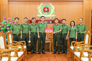 Công an Hải Phòng hỗ trợ Công an Bắc Ninh khắc phục hậu quả bão lũ
