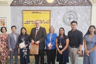 Cục Phổ biến, giáo dục pháp luật và Trợ giúp pháp lý tiếp Đoàn Hiệp hội Luật sư Anh và xứ Wales