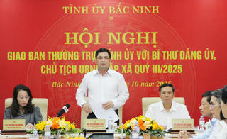 Bắc Ninh: Tập trung tháo gỡ khó khăn, thúc đẩy phát triển kinh tế - xã hội những tháng cuối năm