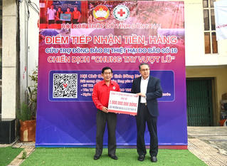 Vedan Việt Nam chung tay góp sức hỗ trợ người dân khắc phục hậu quả bão lũ