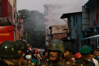 Cháy nhà máy may ở Bangladesh khiến ít nhất 16 người thiệt mạng