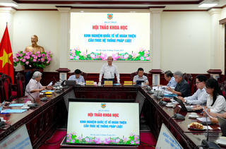 Gợi mở kinh nghiệm quốc tế để hoàn thiện cấu trúc hệ thống pháp luật Việt Nam