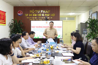 Tạp chí Dân chủ và Pháp luật: Tăng cường đẩy mạnh ứng dụng công nghệ thông tin, chuyển đổi số