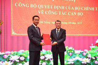 Công bố tân Bí thư Thành ủy Đà Nẵng Lê Ngọc Quang