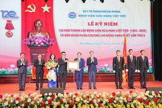 Bệnh viện Hữu nghị Việt Tiệp (Hải Phòng): 120 năm phát triển cùng thành phố Cảng
