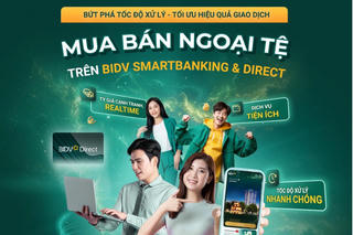 Khi ngân hàng 'mở cửa' để khách hàng giao dịch ngoại tệ ngay trên phương tiện trực tuyến