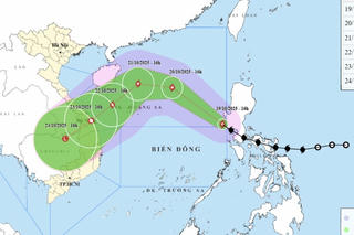 Bão Fengshen đã đi vào Biển Đông