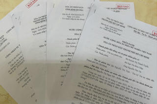 Vụ kiện bắt nguồn từ việc sổ đỏ cấp cho “hộ gia đình”

