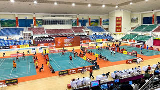 Gần 300 vận động viên tham gia khởi tranh Giải cầu lông quốc tế LI-NING 2025 tại Ninh Bình