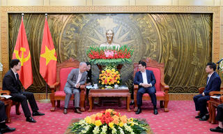 Lãnh đạo Bắc Ninh tiếp chủ tịch Tập đoàn Xây dựng Thái Bình Dương (Trung Quốc)
