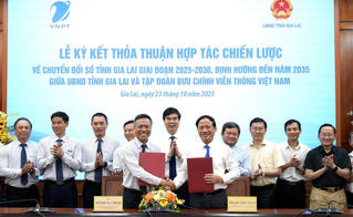 Gia Lai và Tập đoàn VNPT hợp tác chiến lược về chuyển đổi số