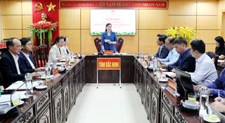 Họp báo thông tin về Đại hội đại biểu MTTQ tỉnh Bắc Ninh lần thứ I
