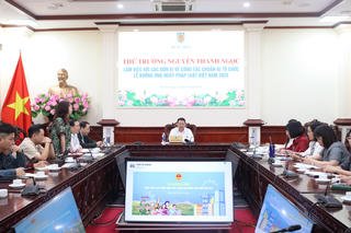 Rà soát kỹ lưỡng công tác tổ chức Lễ hưởng ứng Ngày Pháp luật Việt Nam