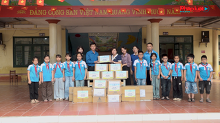 Công ty VEPIC lan tỏa yêu thương đến học sinh vùng lũ Thái Nguyên - Cao Bằng