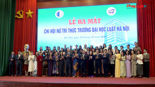 Trường Đại học Luật Hà Nội ra mắt Chi hội Nữ trí thức