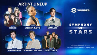 Alicia Keys, aespa, Dimash cùng dàn sao Việt 'đổ bộ' 8Wonder Winter 2025