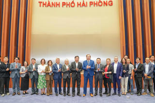 Hiệp hội Doanh nghiệp châu Âu tại Việt Nam tìm hiểu cơ hội hợp tác tại Hải Phòng 