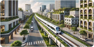 Đà Nẵng đặt mục tiêu xây dựng 'đô thị giao thông xanh' với hệ thống đường sắt hiện đại