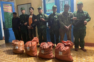 Ngăn chặn 160 kg thuốc nổ TNT vận chuyển trái phép qua biên giới Quảng Trị