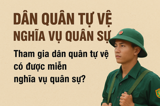  Tham gia dân quân tự vệ có được miễn nghĩa vụ quân sự?