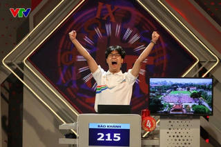 Trần Bùi Bảo Khánh là chủ nhân vòng nguyệt quế Đường lên đỉnh Olympia năm thứ 25