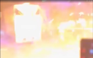 Xe bồn chở khí hóa lỏng phát nổ, bốc cháy dữ dội gần Khu công nghiệp Phố Nối A